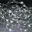 Solight vianočná reťaz 30x mini LED strieborná / 3M / 3 x AA / studené svetlo