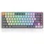 Redragon K652 Azure šedá / Bezdrôtová herná klávesnica / mechanická / spínače red / USB / RF 2.4 GHz / Bluetooth / US