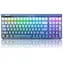 Redragon K656 Garen Purple modrá / Herná klávesnica / mechanická / spínače purple / USB / RF 2.4 GHz / Bluetooth / US