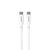 Spello kábel USB-C na USB-C 1m biela