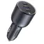Ugreen 35025 130W 3- Port Fast Car Charger / Nabíjačka do auta / 130 W / 2x USB-C / 1x USB-A 