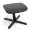 noblechairs Footrest 2 TX antracitová / Podnožka / textil / nastaviteľná / maximálny sklon 45° 