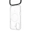 FIXED Puzdro MagPure Neck s čiernou šnúrkou na krk pre Apple iPhone 16 PLUS