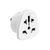 FIXED Adaptér USA Adapter pre zapojenie UK US AUS nabíjačiek do USA zásuviek biely
