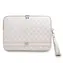 DKNY PU Leather Checkered Pattern and Stripe Obal na Notebook 13/14" ružová