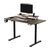 Ultradesk HIGHLANDER hnedá / Pracovný elektricky nastaviteľný stôl / 120 x 60 x 72-117 cm 