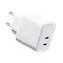 VOLTME Revo 45 Duo CC 45W biela / GaN / 45W / 2x USB-C 