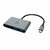 Akasa USB Hub / 2X USB-A 3.2 Gen 2 / 2x USB-C 3.2 Gen2 / PD 100W 