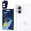 3mk Hardy Lens Protection Pre sklá na fotoaparát pre Apple iPhone 16/16 PLUS Silver