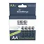MediaRange nabíjací USB-C Li- ION batéria Mignon AA / 1400mAh / 1.5V / 4ks
