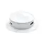 Solight DC64W-PD20 Bezdrôtová 15W + USB A + C 20W PD výsuvná nabíjačka biela