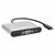 Silverstone SST-EP06C strieborná / dokovacia stanica / USB-C 3.1 - USB-C + USB-A + VGA