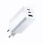 Allity ATC-01-65WACC Viacportová USB rýchlonabíjačka GaN 65W biela / 1xUSB-A / 2xUSB-C / PD / QC