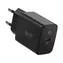Spigen Essential (EE201EU) Napájací USB-C adaptér 20W čierna / GaN / USB PD 3.0 Fast Charging