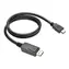 C-tech kábel DisplayPort na HDMI 1 m čierna 