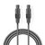 Nedis Repro kábel Speaker (M) - Speaker (M) 5.00 m tmavo šedá 