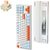 MCHOSE MC-K87 Icy Creamsicle farebná / herná bezdrôtová klávesnica / mechanická / Icy Creamsicle / 2.4GHz / BT / US Layo