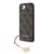 Guess 4G Charm Zadný Kryt pre iPhone 16e Tone on Tone Brown
