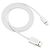 Canyon CNS-MFICAB01W biela / nabíjací kábel / USB 2.0 - Lightning / 1m