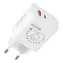 Obal:Me Cestovná Nabíjačka USB-A + USB-C 25W White