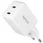 Epico UltraBoost EA35 GaN biela / 35W / sieťový adaptér / 2x USB-C