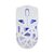 White Shark WGM-5019 DAGONET biela / herná bezdrôtová myš / optická / až 24000 DPI / 6 tlačidiel / USB / RGB