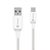 Tactical Stitch Thread Cable USB-A/USB-C 2m White