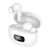 Aligator Pods ANC TWS slúchadlá / biela