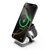 Cubenest Qi2.2 3in1 Magnetic Wireless charger SQ312 Ultra sivá / 3v1 Qi2.2 Skladacia bezdrôtová magnetická nabíjačka
