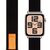Obal:Me Textilný Remienok pre Apple Watch 42-49mm ML Black/Orange