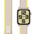Obal:Me Textilný Remienok pre Apple Watch 42-49mm ML Beige/Yellow