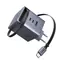 Ugreen 65828 GaN Rýchlonabíjačka so zaťahovacím káblom / 100W / 2x USB-C / USB-A