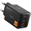 Spigen Essential EE473EU 47W / čierna / Nabíjačka / 2x USB-C / USB-A
