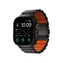Nomad Stratos Band FKM remienok pre Apple Watch 49mm/Ultra čierna/oranžová