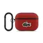 Lacoste Petit Pique Croc Logo Patch Puzdro pre AirPods Pro 3 Red
