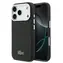 Lacoste PVC Iconic Petit Pique Metal Logo MagSafe Zadný Kryt pre iPhone 17 Pro Max Black