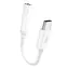 Dudao L16C Pre audio adaptér / USB-C / 3,5 mini jack / biela