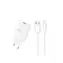 Dudao A4EU sieťová nabíjačka s káblom Lightning biela / USB-A / 10W / 5V / 2.1A