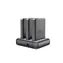 BMX SolidSafe™ nabíjacia stanica s 3 slotmi pre powebanky SolidSafe 5K & 10K čierna
