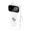 Dudao K31 10000mAh biela / Powerbanka / so vstavaným káblom / 22.5W