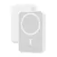 Dudao K26 10000mAh biela / Powerbanka / MagSafe / USB-A / USB-C / 20W