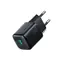 Joyroom JR-TG7 sieťová nabíjačka s USB-C - USB-C 1m 60W káblom čierna / USB-C + USB-A / 33W