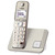 Panasonic KX-TGE210FXN zlatá / DECT bezdrôtový telefón s veľkým displejom pre seniorov / kompatibilný s naslúchadlom