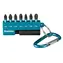 Makita E-11994 IMPACT BLACK / sada torzných bitov 1/4" 8 ks v plastovom držiaku