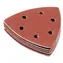 Makita D-58609 / brusivo pre Delta brúsky / 93 x 93 x 19 mm / Zrnitosť A100 / 10ks