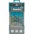 Makita D-74887 / Sada vrtákov a bitov / 5 & 6 & 8 mm / PH1-3 / PZ1 - 3 / SL5 / 17 ks