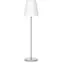 Rozbalené - New Garden Lola Slim 120 šedá / Solárna podlahová lampa / LED / 4.5W / 600 lm / Li- ION / IP65 / rozbalené