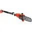 Black&amp;Decker PS7525 / Orezávač vetiev / 800W / lišta 25 cm / dosah 4 m / 11 ms