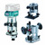Makita DRT50ZJX2 / Aku Frézka s príslušenstvom / 18V / Li-ion / 30.000 ot-min-1 / Upínanie hriadeľa 6-8mm/ bez Aku