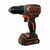 Black&Decker BL186K / Aku Vŕtačka / 18V / 1x1.5Ah / 13mm skľučovadlo / 1650 ot-min / 52 Nm